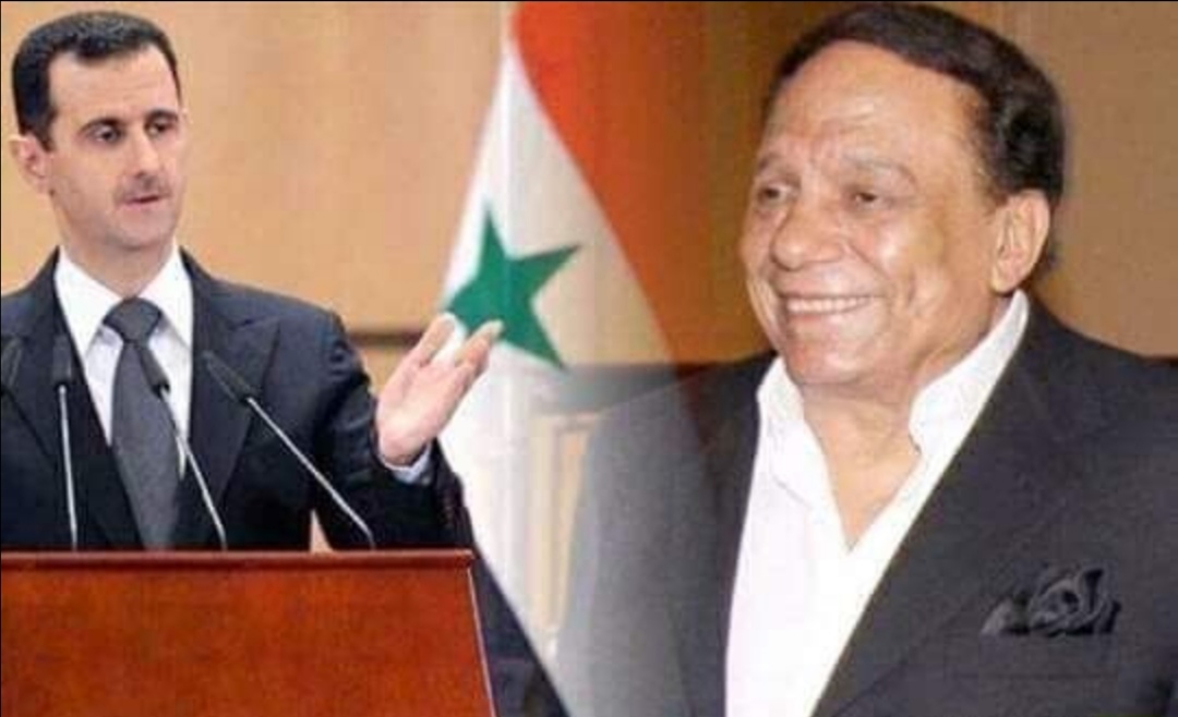 عادل إمام : أنا مع بشار وسادعمه الى النهاية